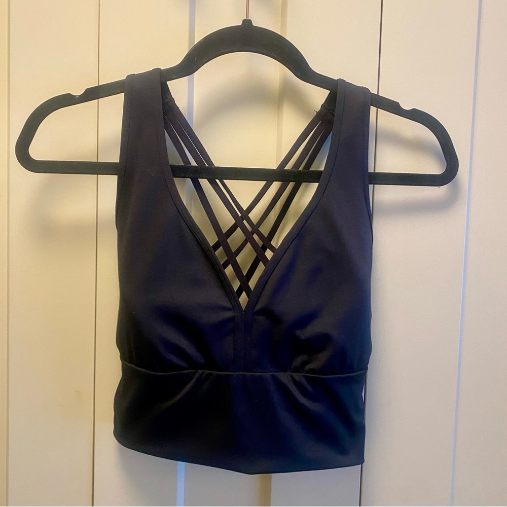 La SENZA Black Strappy Bra